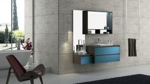 Torana TR 005, Meubles de salle de bains avec lavabo, modulaire et simple