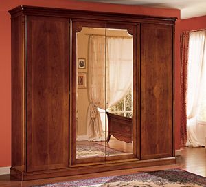 Opera armoire, Cabinet en bois dcor  la main, dans un style classique