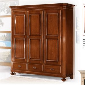 Il Mobile Classico - Infinito LV455-A, Armoire classique avec 3 portes et 3 tiroirs