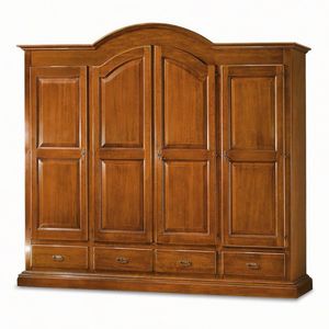 Il Mobile Classico - Infinito LV472-A, Armoire classique avec 4 portes et 4 tiroirs