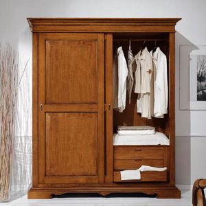 Il Mobile Classico - Infinito LV481-A, Armoire de style classique, en bois, avec 2 portes