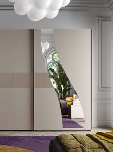 Wave Corda armoire, Armoire moderne  portes coulissantes