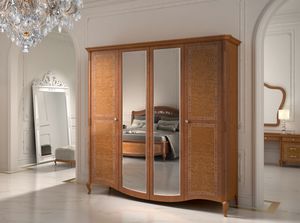 Prestige 2 Art. PR1031, Armoire en bois, avec 2 portes miroir