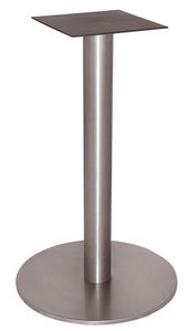 FT 065 SATINATO, Base de table en acier avec base ronde