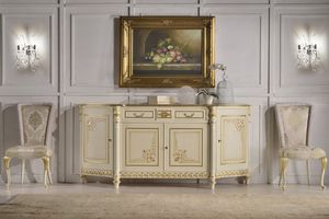 Art. 2070/L, Buffet classique avec des dcorations de feuilles d'or