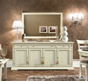 Treviso buffet, Buffet en bois, style classique