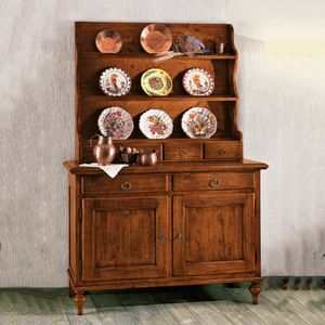 Il Mobile Classico - Infinito LV516-517, Buffet avec support  assiettes, 2 portes