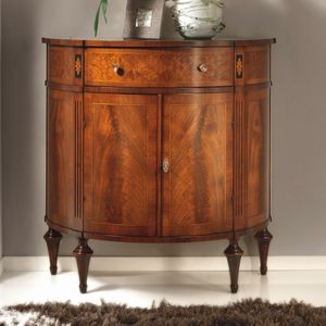 Dolce Casa ANTIQUA689, Buffet en forme de plume de noyer