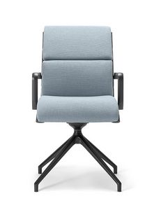 Aalborg Soft 04 BK, Chaise pivotante pour environnements de bureau