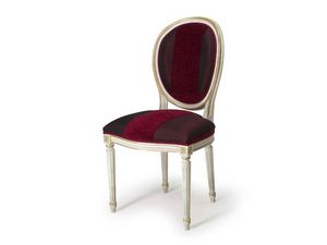 Art.104 chair, Chaise avec dossier rembourr ovale, Style Louis XVI