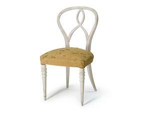 Art.492 chair, Chaise en noyer brut, sige rembourr