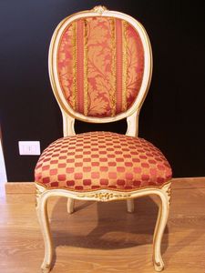 Art. 830, Luxe chaise classique pour la maison, de style Louis XV