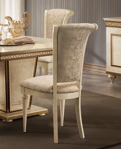 Fantasia Chaise, Chaise de salle  manger luxueuse, de style noclassique