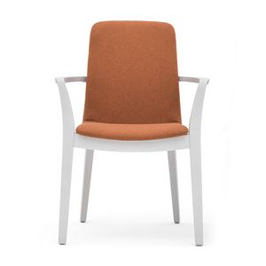 Light 03221, Chaise en bois avec des bras, solide et durable