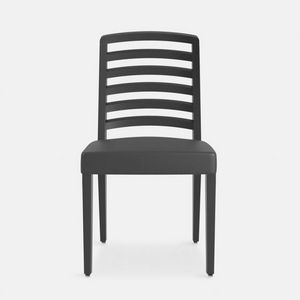 Astra 710-715 chaise, Chaise en bois avec dossier  lattes horizontales