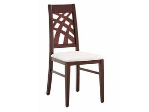 SE 490 / D, Chaise, linaire, en bois, pour les sjours