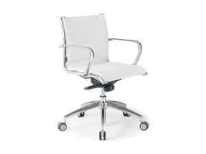 Origami IN executive 70120M, Chaise de bureau en cuir avec structure en acier chrom