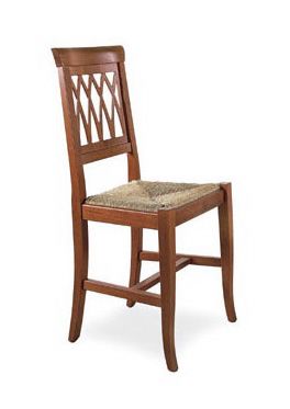 SE 157, Chaise de salle  manger robuste, en bois, dans un style rustique