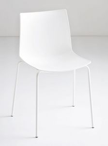 Kanvas NA, Chaise design avec pieds mtalliques, pour l'usage de contrat
