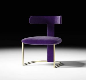 T-Chair Art. ETC001, Chaise iconique avec dossier en T