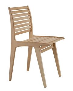 Jad S, Chaise en bois, diffrentes finitions disponibles