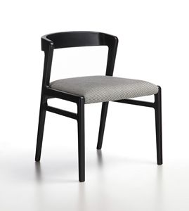 SE64 Aida chaise, Chaise en bois au design essentiel et lger
