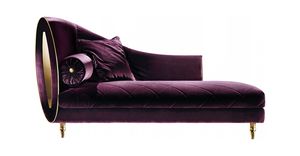SIPARIO CHAISE LONGUE, Chaise longue en tissu, style classique