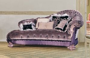 Sissy, Chaise longue dans le style de luxe classique, pour les salons riches