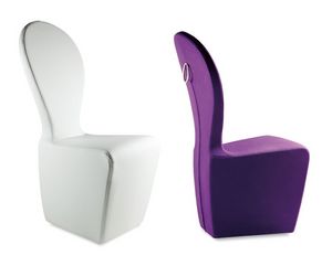 Mondrian chaise, Chaise de fer entirement recouvert de polyurthane