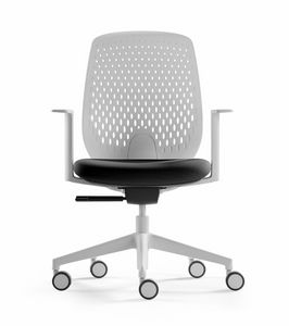 Key Smart, Chaise de bureau avec dossier ergonomique micro-perfor