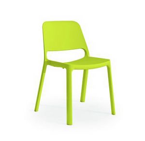 Core 856 A, Chaise colore, en plastique durable