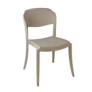 Strass, Chaise en polypropylne, au style minimaliste chic