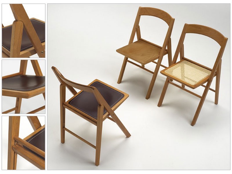 Chaise gain d'espace, confortable et polyvalent