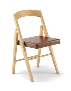 JL 11 chaise, Chaise pliante de sortie, en bois
