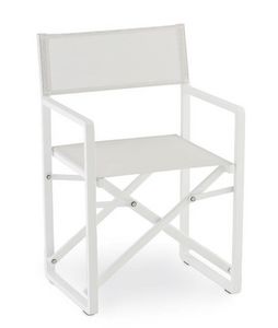 PL 470, Chaise pliante en aluminium et textilne, pour l'extrieur