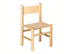 940, Chaise enfant, en bois de htre, adapt aux bancs de l'cole