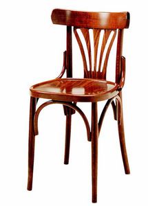 352, Chaise en bois, style Thonet