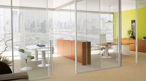 Wats comp. 02, Cloison de bureau avec portes coulissantes