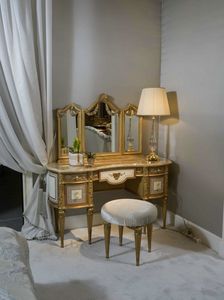 Coiffeuse 3705 Style Louis XVI, Coiffeuse pour chambre de luxe