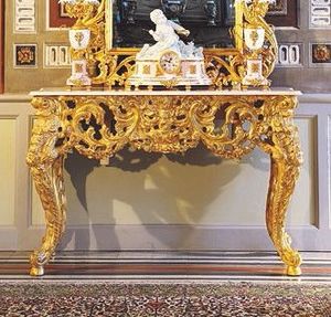 Opera console, Luxe console classique, sculpt  la main par des matres artisans italiens