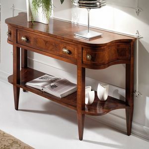 Dolce Casa ANTIQUA639, Console en forme de racine avec tiroir