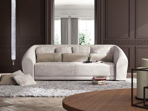 Bilbao sofa, Canap de style classique contemporain, forme incurve