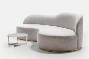 OLIVER SOFA 019 P, Canap aux formes sinueuses
