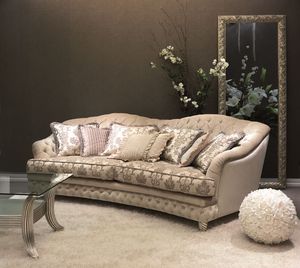 Denver Capitonn Sofa, Quilted canap pour luxe classique salon