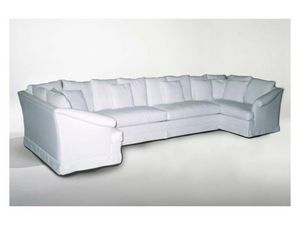 Marlene Angular Sofa, Canap d'angle, style classique, en tissu