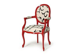Art.418 armchair, Chaise de style classique, pour htels et restaurants