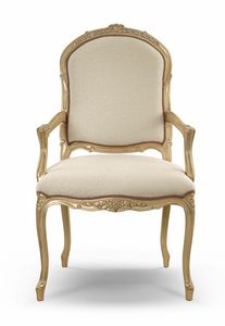 Chaise 9334/P, Chaises de table d'honneur de style Louis XV