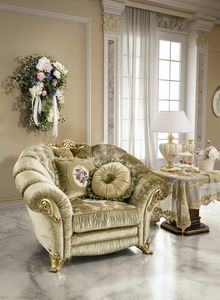 Aida fauteuil, Fauteuil classique de luxe
