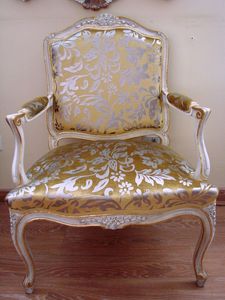 Art. 112, Chaise classique de luxe pour la maison, de style Louis XV