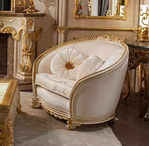 Art. 1254, Fauteuil avec des dcorations artisanales luxueuses